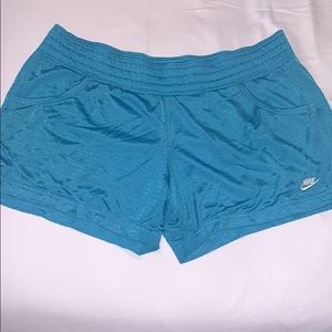 Blue Nike Lounge/Gym Shorts